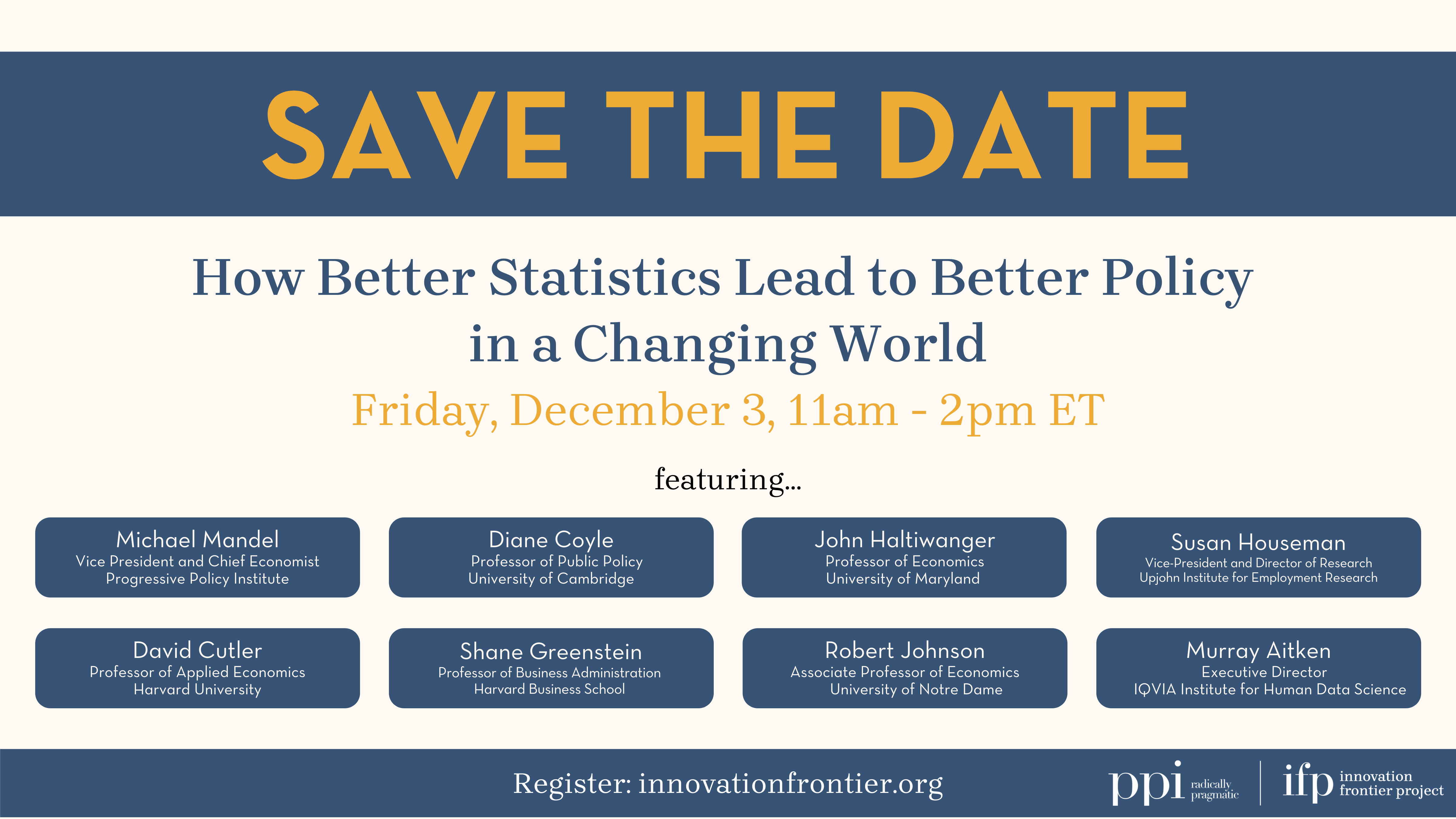 How Better Statistics Lead to Better Policy in a Changing World ...