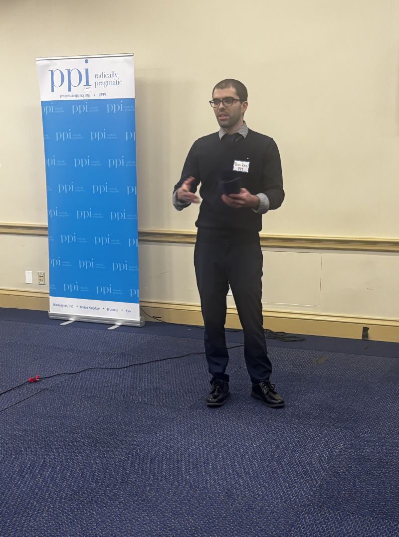 Ben Ritz and Paul Weinstein Jr hosted a happy hour on the hill  on the importance of building financial resources at a young age.