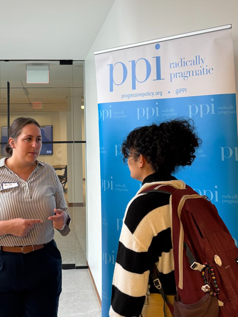 PPI’s Alix Ware at a Women in Policy Alliance Coffee & Conversation. 