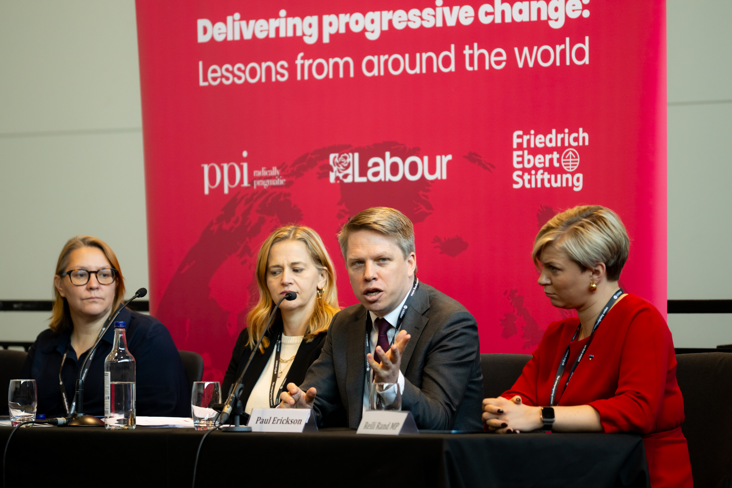 The UK Labour Party Conference in Liverpool featured Hubertus HeilMdB, former German Labour Minister and senior member of the SPD; Stephen Doughty, the UK Labour Party’s Minister for Europe and North America; and Paul Erickson, National Secretary of the Australian Labor Party. (9