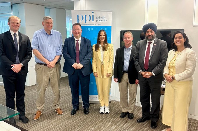 PPI  hosted UK Labour MPs Jade Botterill, Kirith Entwistle, Gurinder Singh Josan, and Andrew Western through the British-American Parliamentary Group.